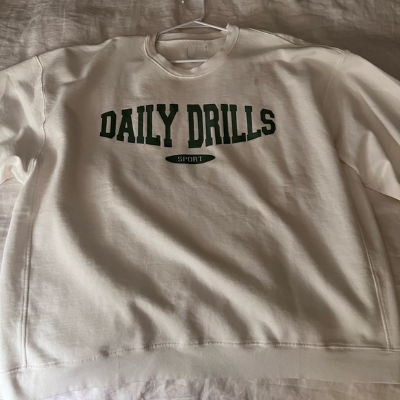 Daily Drills Tops Daily Drills Oversized Crew Poshmark